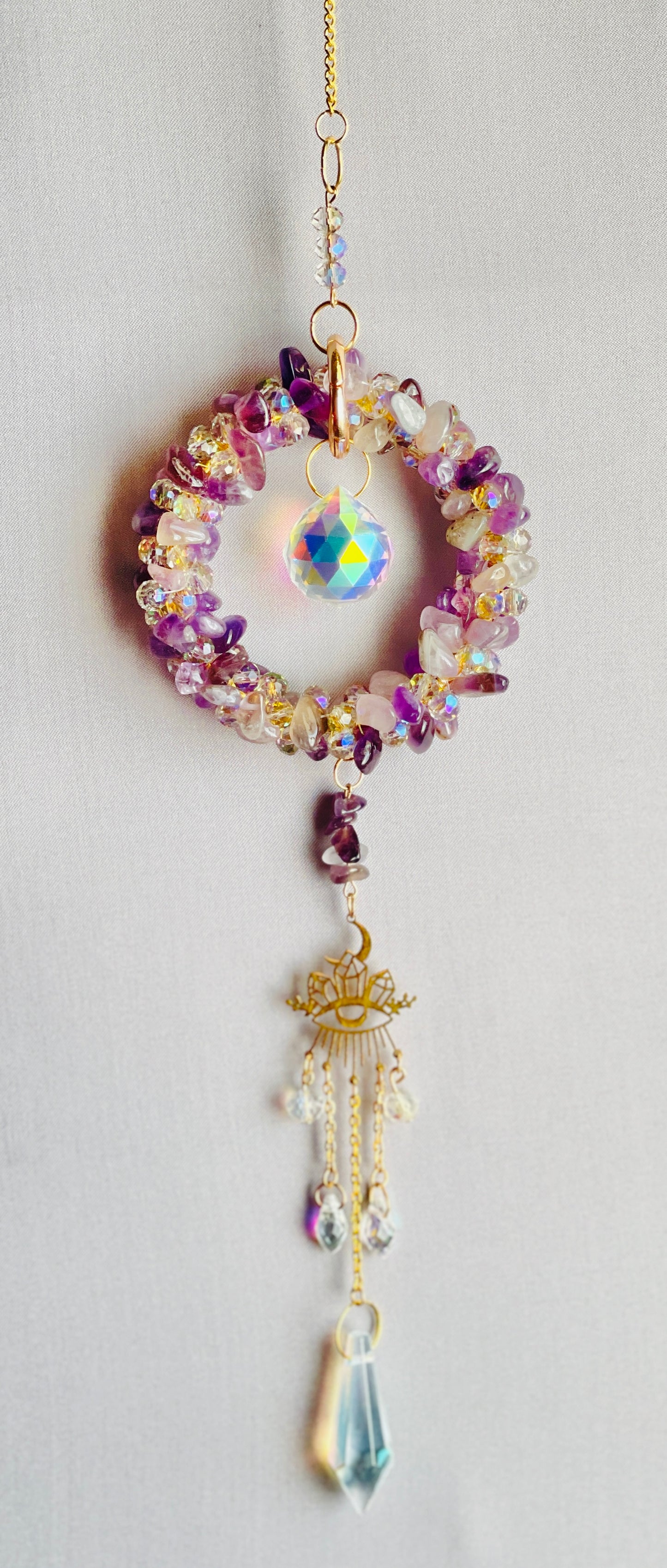 Amethyst’s Celestial Suncatcher