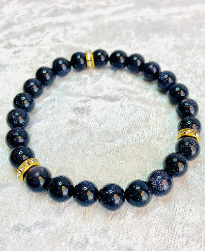 Sparkling sandstone bracelet