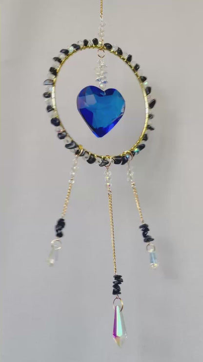Blue sandstone Suncatcher